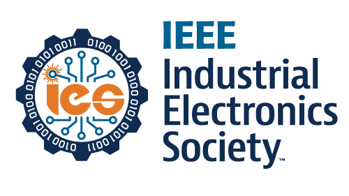 IEEE Industrial Electronics Society (IES) logo. IEEE Industrial Electronics Society (IES) logo.